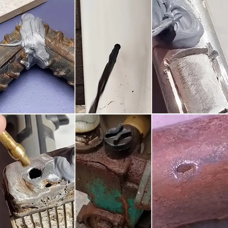 Industriële Metaalreparatielijm Set — Sterke Afdichting voor Buizen en Metalen Oppervlakken