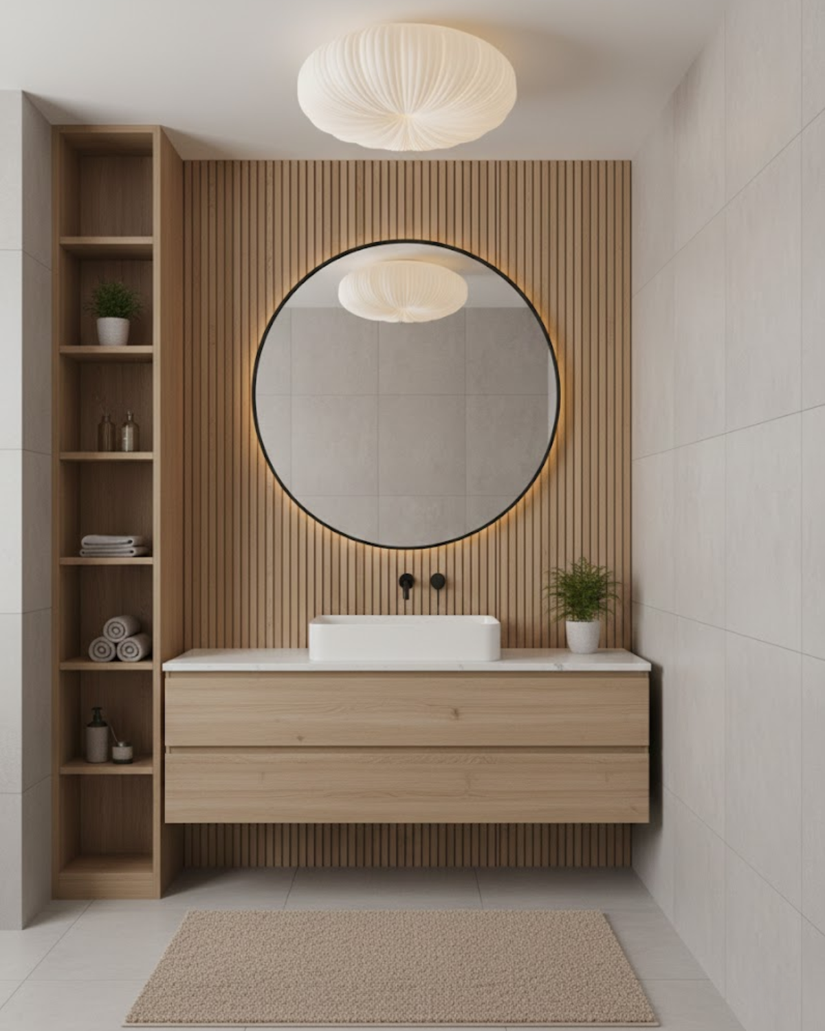 Moderne sculpturale plafondlamp met geïntegreerde LED – ronde design plafondverlichting in 23 40 en 50 cm