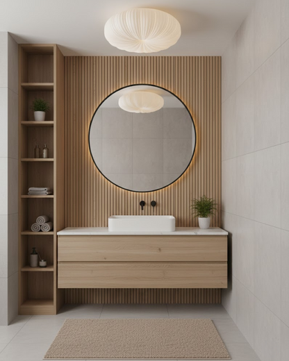 Moderne sculpturale plafondlamp met geïntegreerde LED – ronde design plafondverlichting in 23 40 en 50 cm