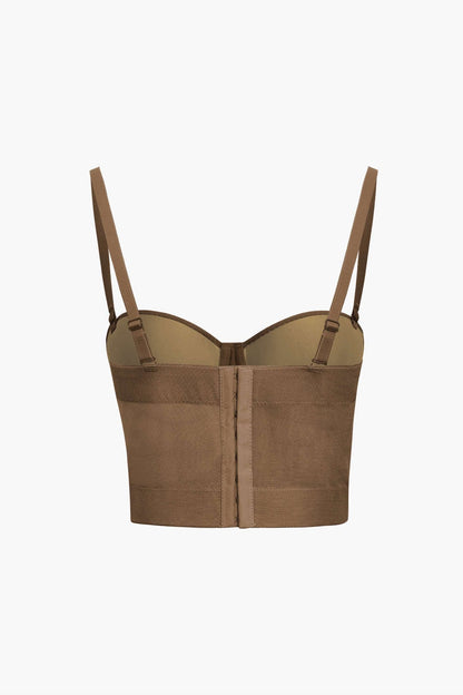 Bh-top met Beugelcups en Mesh voor Vrouw