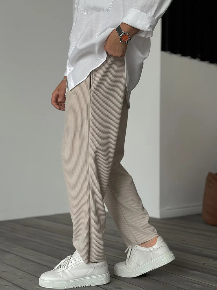 Luxe Zachte Broek Comfortabele Stof