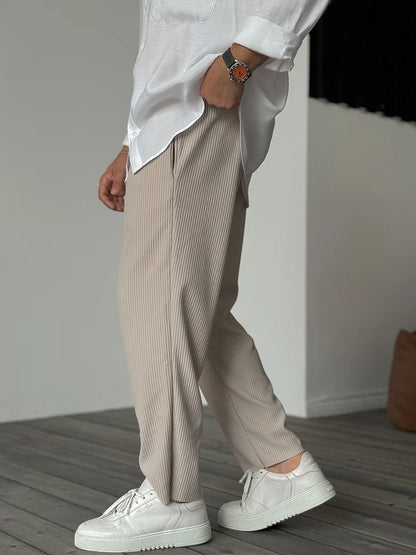 Luxe Zachte Broek Comfortabele Stof