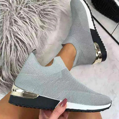 Dames Sneakers Zonder Veters Orthopedisch Elastisch