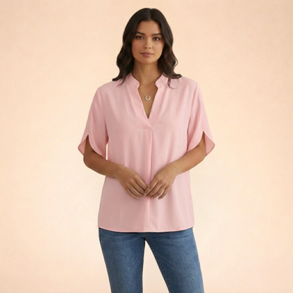 V-hals Blouse Elegant en Comfortabel