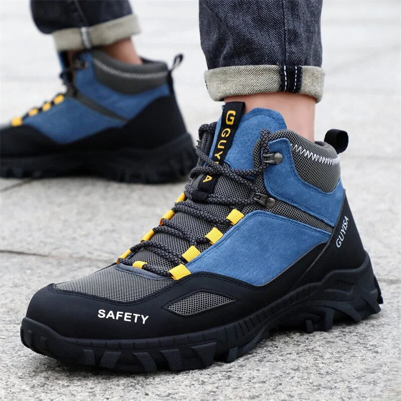 Veilige Werkschoenen Comfortabele Stalen Neus