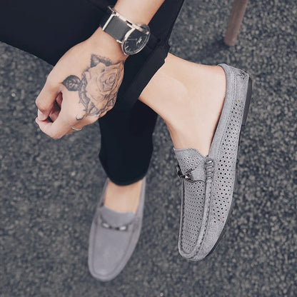 Lichte Mocassino Schoenen Ventilerend
