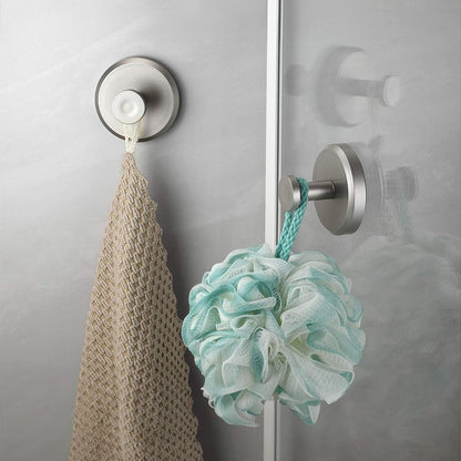 Handdoekhaak zonder Boren RVS Zuignap Badkameraccessoire Muurbevestiging Houder Handdoekhouder Zwart Zilver Goud Modern
