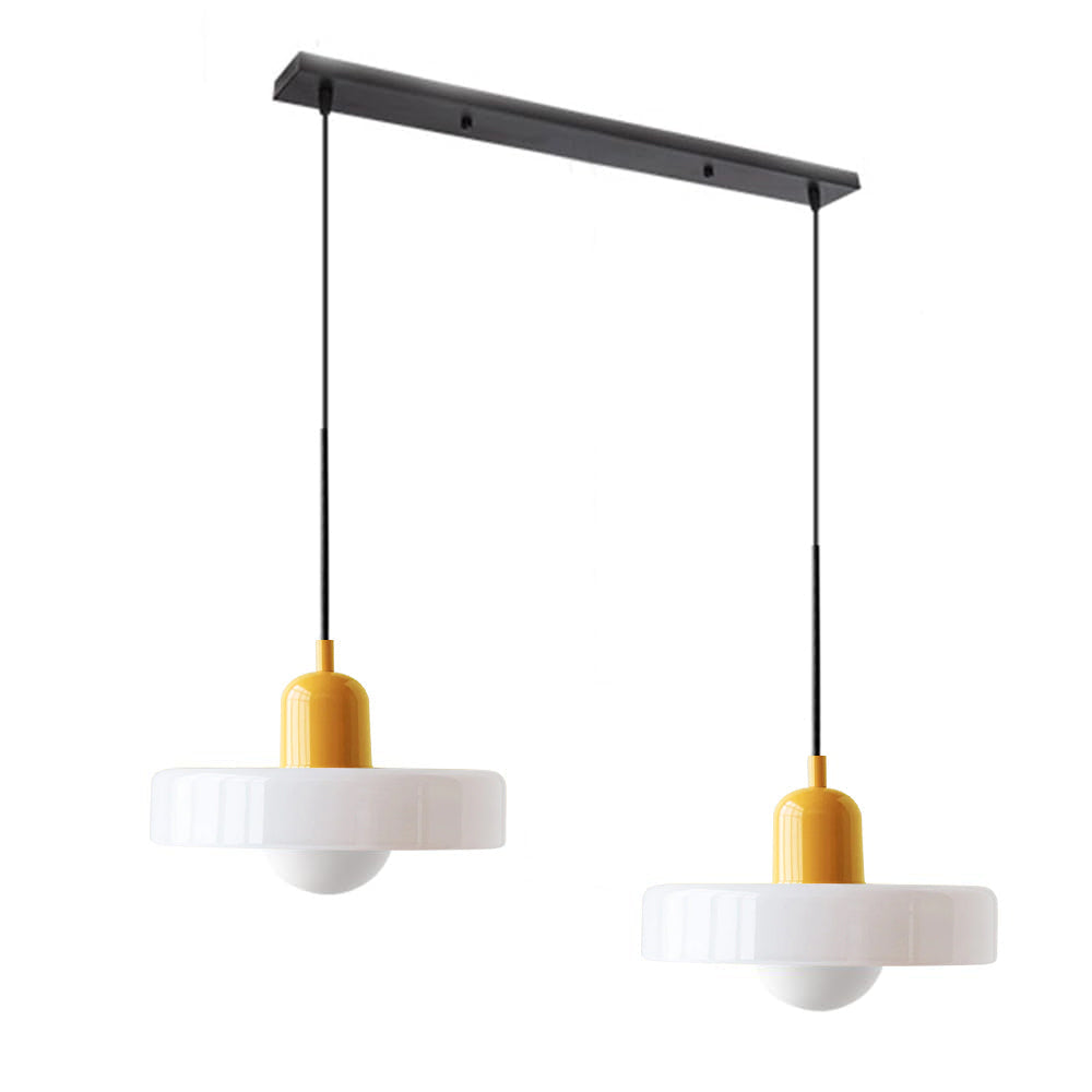 Luccon Dubbele Hanglamp Glas G9 35 cm Modern Eettafel Woonkamer Design Verlichting