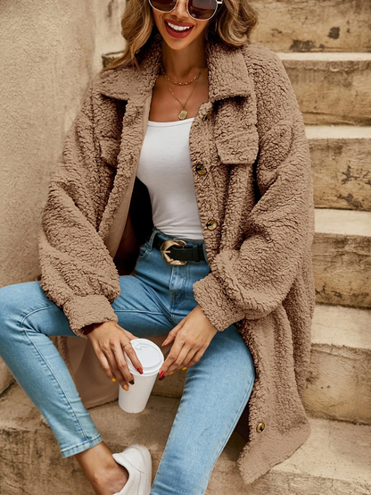 Casual Cardigan Haley Geleende Look