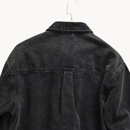 Western Denim Overhemd voor Mannen Blauw