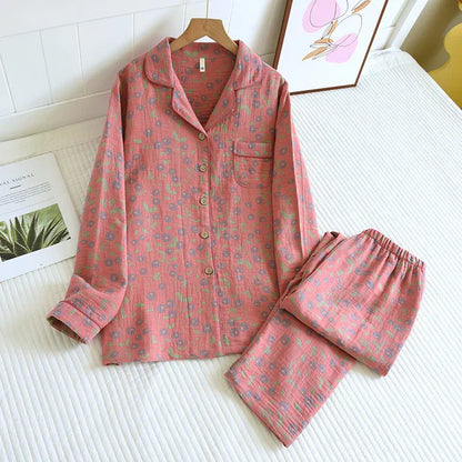 Vrouwelijke Pyjama Set Zacht en Comfortabel