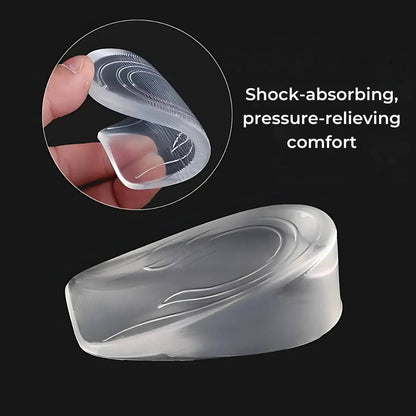 Siliconen Gel Hielkussens voor Lengteverhoging en Pijnverlichting – Anatomisch Comfort