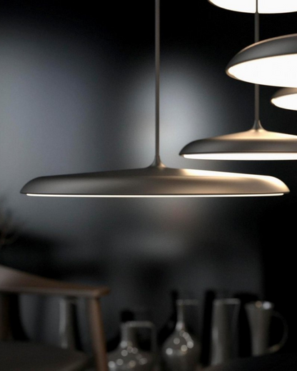 Ronde Hanglamp met Zachte Lichtverspreiding Zwart Grijs Groen Roze Wit Oranje ø25cm ø40cm Modern Scandinavisch Design voor Eetkamer Woonkamer Werkplek