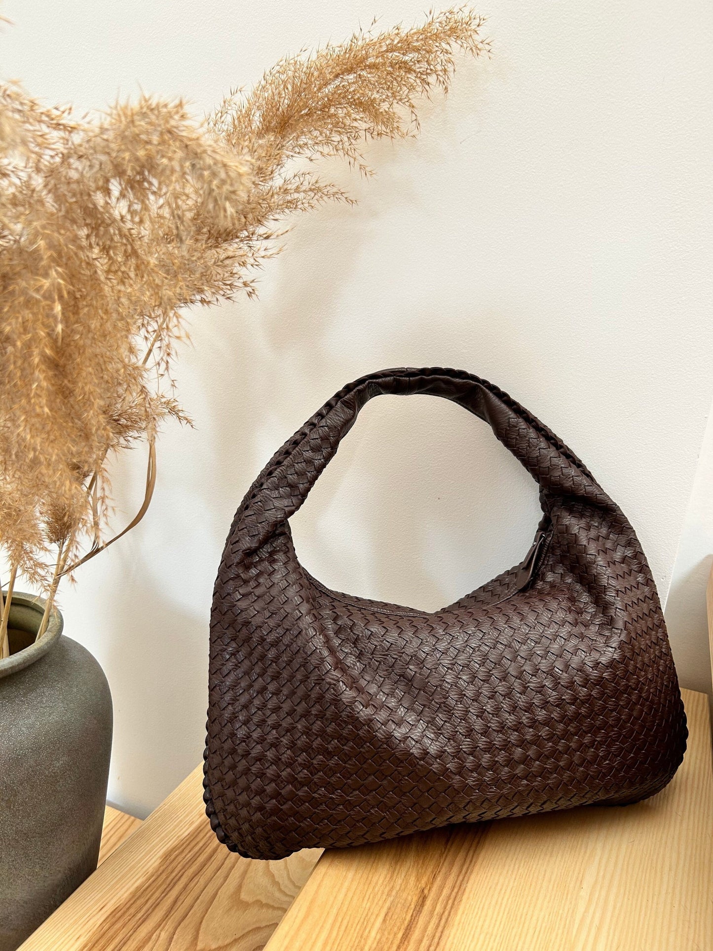 Luxe Schoudertas Grote Capaciteit Leer Look