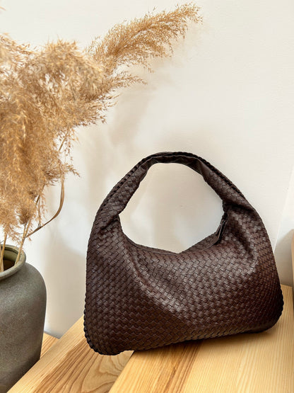 Luxe Schoudertas Grote Capaciteit Leer Look