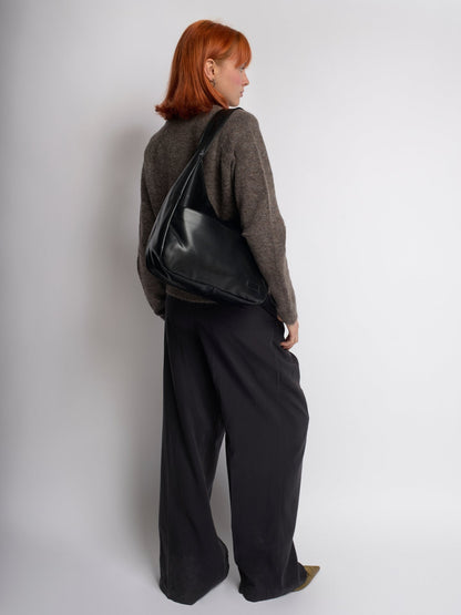 Vegan Leren Tote Tas – Ruim en Stijlvol voor Elke Dag