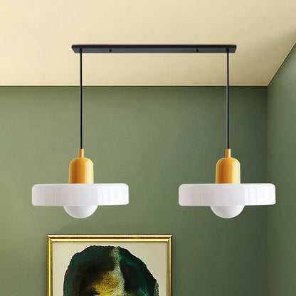 Luccon Dubbele Hanglamp Glas G9 35 cm Modern Eettafel Woonkamer Design Verlichting