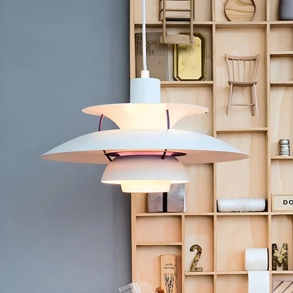 Hanglamp Metaal E27 Groen Eettafel Woonkamer Gelaagde Designlamp Scandinavische Hanglamp Sfeerverlichting Interieur