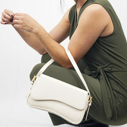 Filo Schoudertas Trendy Design Modaal Leer