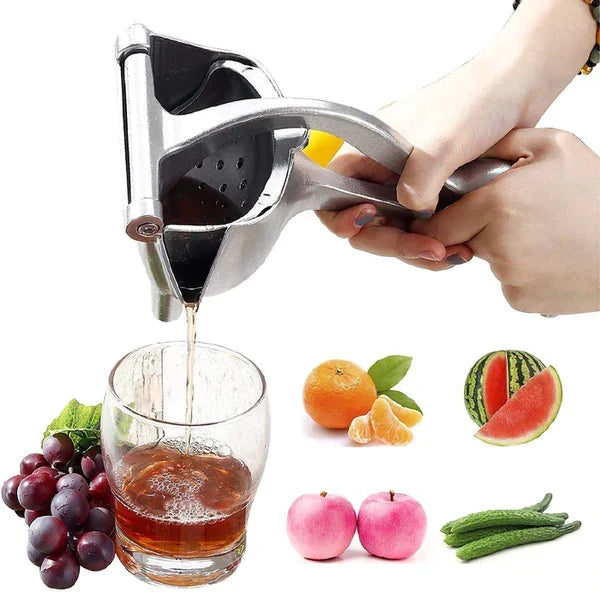 Handmatige Citruspers met Ergonomische Grip – Versgeperst Sap voor Citrusvruchten
