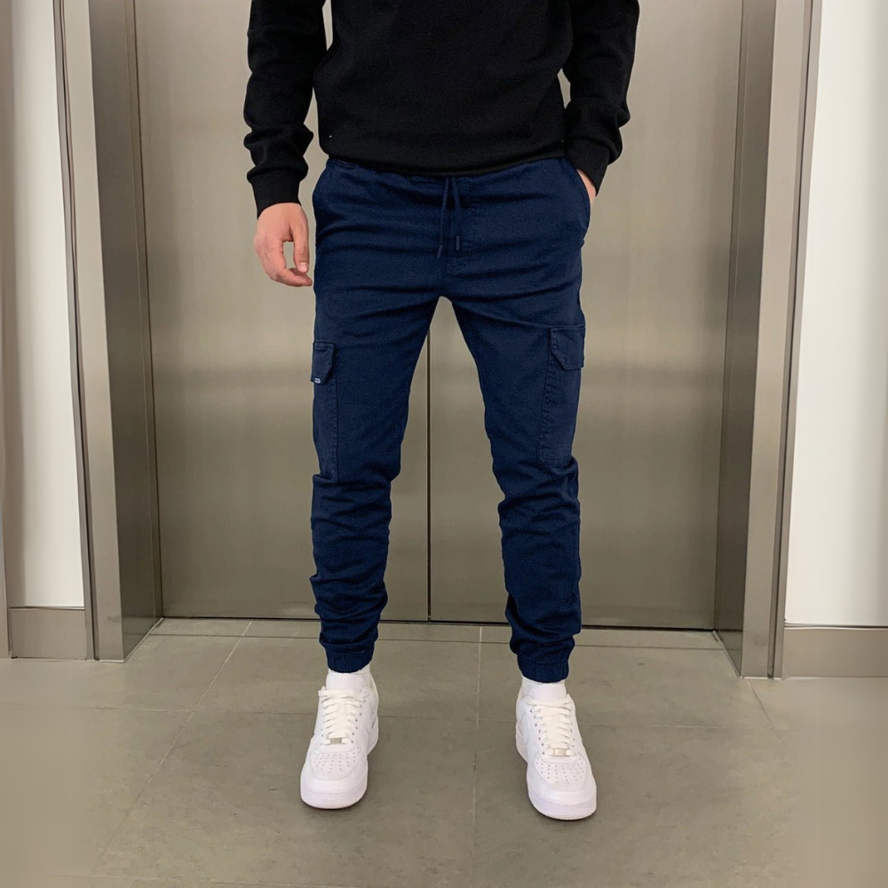 Cargo Broek Elegante Stijl voor Mannen