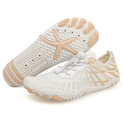Sneldrogende Waterschoenen Dames Heren Ademend Mesh Anti-Slip Zool Zwemmen Strand Surf Yoga Watersport