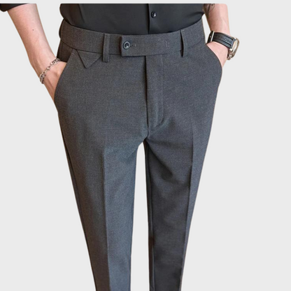 Heren Broeken Slim Fit Donker Formaliteit