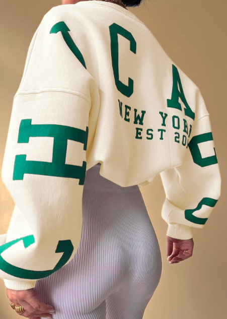 Vrouwelijke Oversized Trui Losse Pasvorm