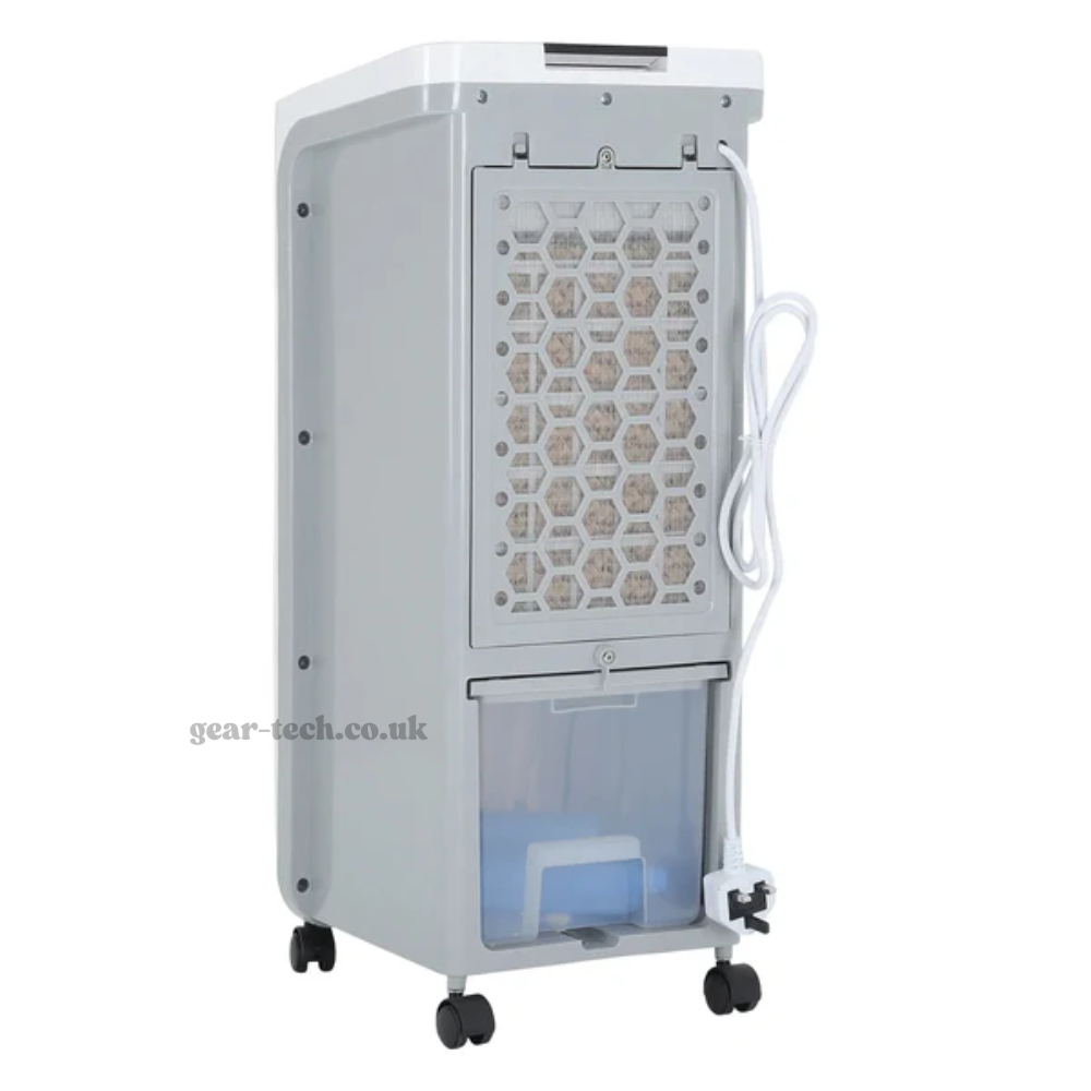 Draagbare Raambloze Aircooler met Afstandsbediening – 3-in-1 Luchtkoeler, Ventilator en Bevochtigingsfunctie voor Thuis en Kantoor