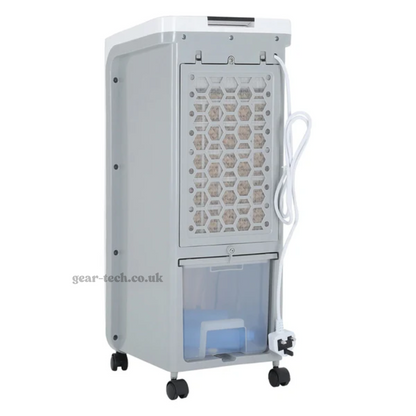 Draagbare Raambloze Aircooler met Afstandsbediening – 3-in-1 Luchtkoeler, Ventilator en Bevochtigingsfunctie voor Thuis en Kantoor
