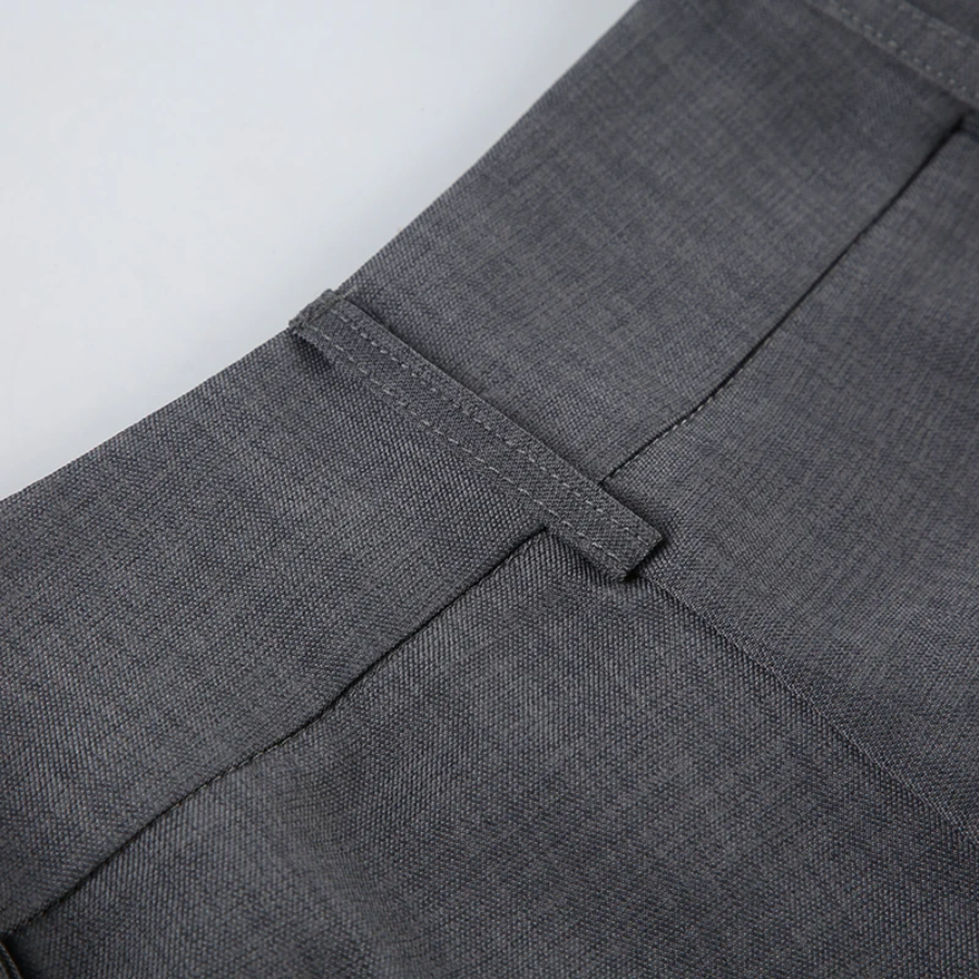 Elegante Broek Hoog Uitgesneden met Wijde Pijpen