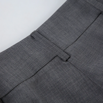 Elegante Broek Hoog Uitgesneden met Wijde Pijpen