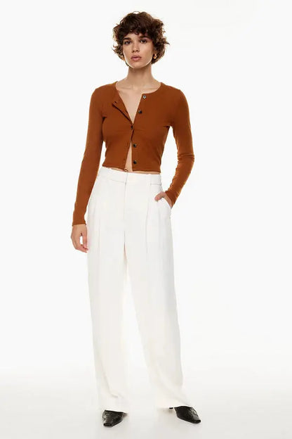 Vrouwen Werkbroek Wijd Comfortabel Zittend Model