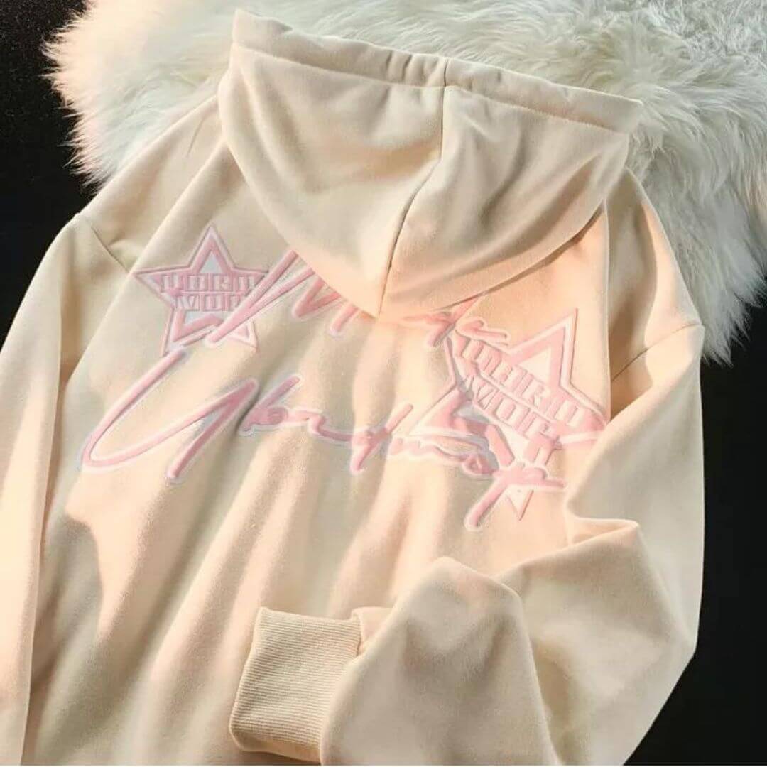 Dames Hoodie Oversized Comfortabel met Leuke Print
