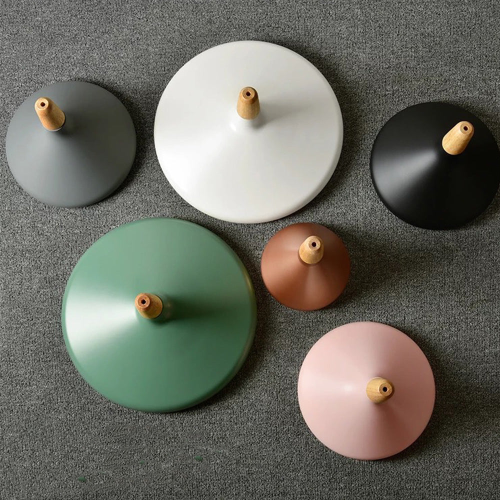 Hanglamp Scandinavisch Aluminium Hout Wit E27 Eettafel Woonkamer Minimalistisch Design Verlichting Keukeneiland