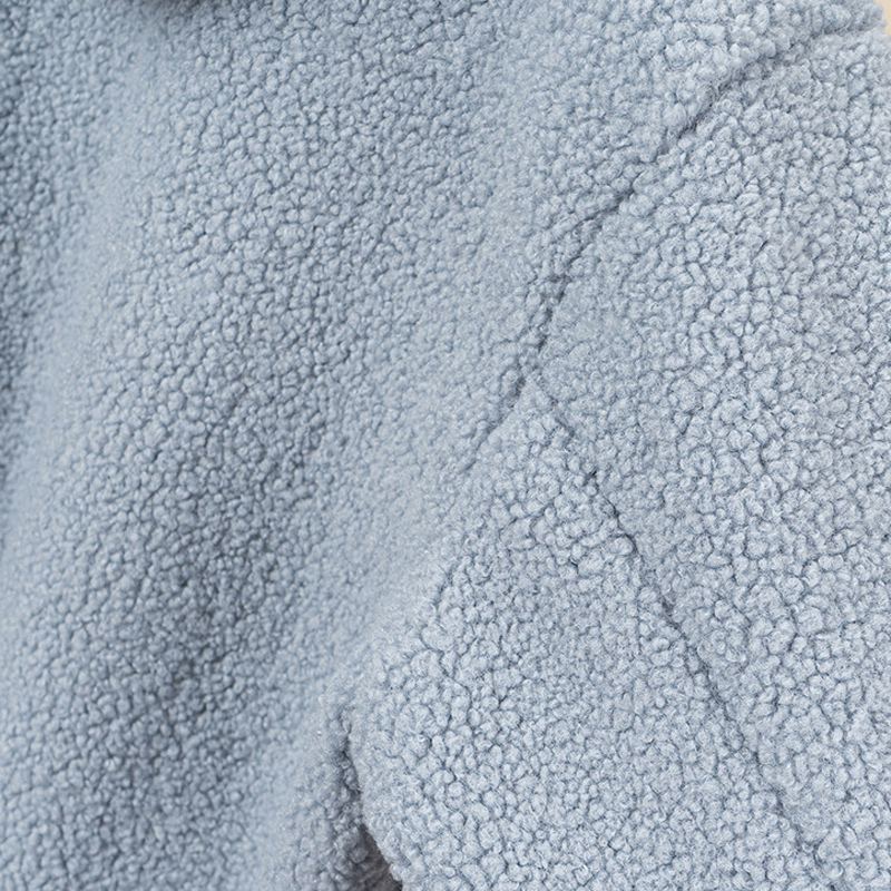 Vrouwelijke Fleece Vest met Capuchon Zacht Sherpa Jasje