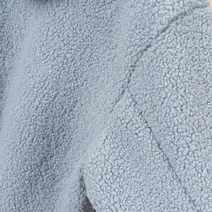 Vrouwelijke Fleece Vest met Capuchon Zacht Sherpa Jasje