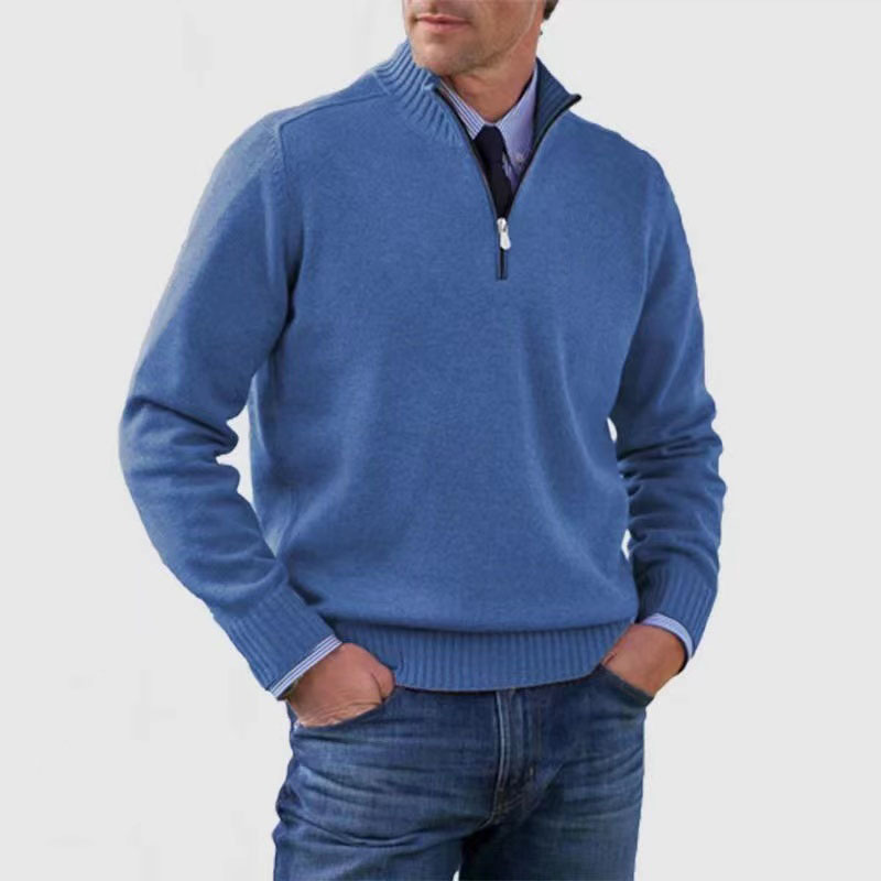 Herentrui Halve Rits Warm en Comfortabel