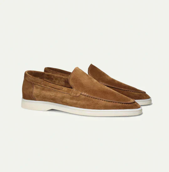Mannen Loafers Leer Klassiek Comfortabel Design