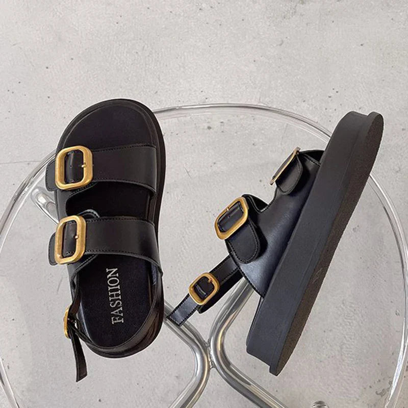 Dames Plateausandalen Hoge Hak Zomer Collectie