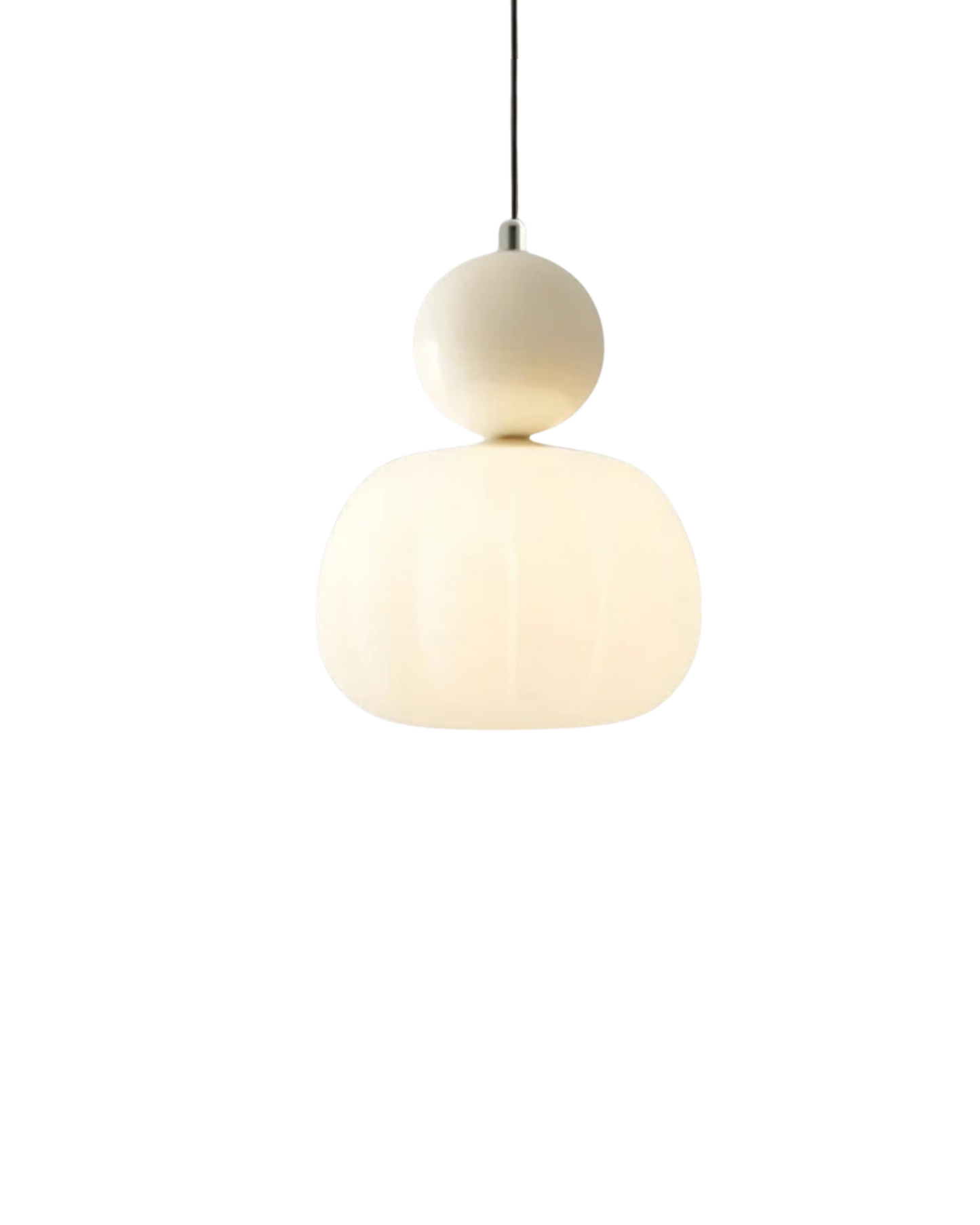 Art Deco Hanglamp Sculptuur met Warme Gloed voor Woonkamer Eetkamer