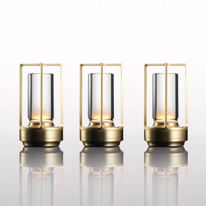Oplaadbare Tafellamp met Touch-bediening en USB-poort - Scandinavische Stijl