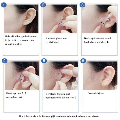 Onzichtbare Face Lift Tape 40 Stuks – Huidvriendelijke Gezichtslifting Strips Anti-Rimpel Huidversteviging V-Vorm Contouring voor Natuurlijke Lift