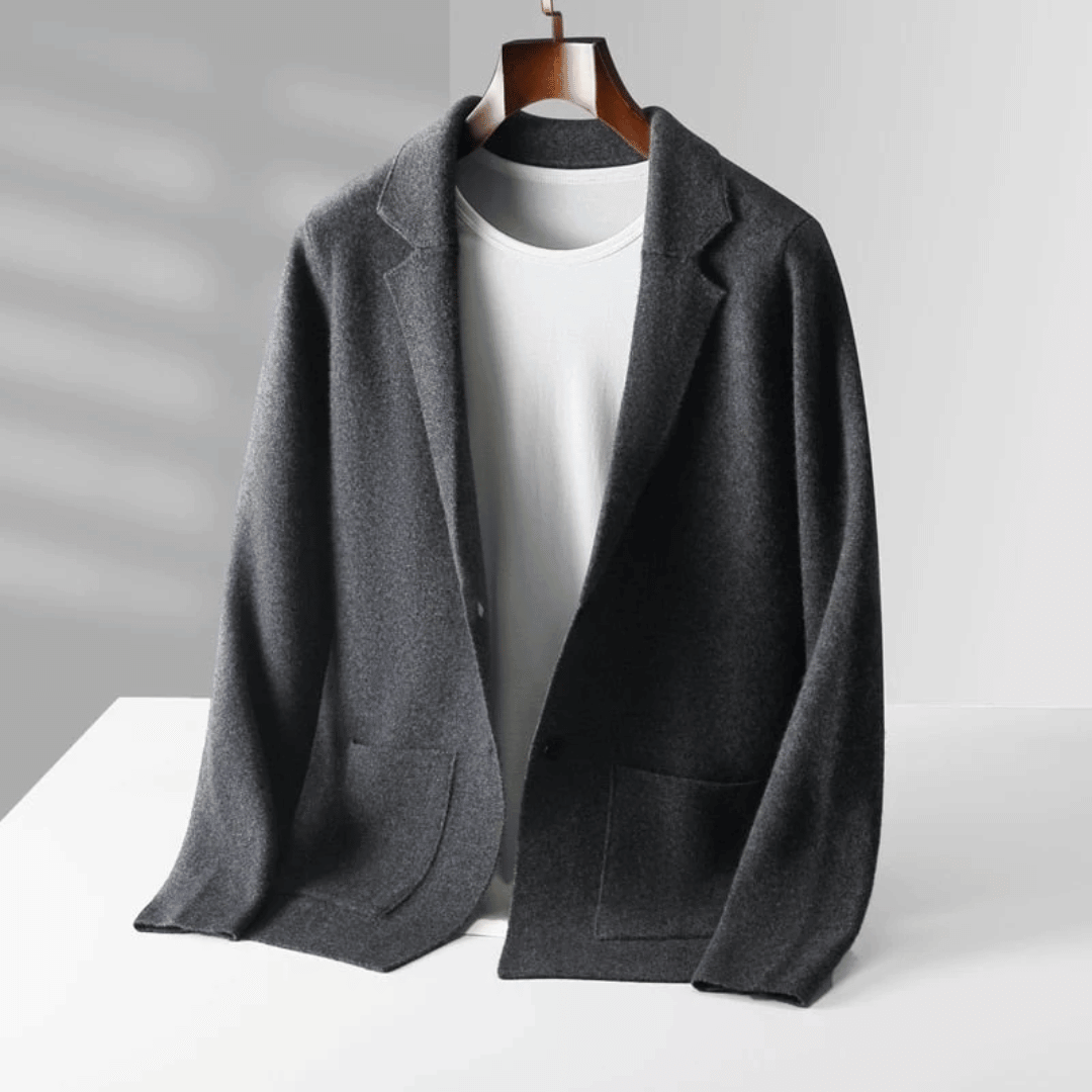 Dames Wollen Mantel Warm met Zak voor Herfst en Winter