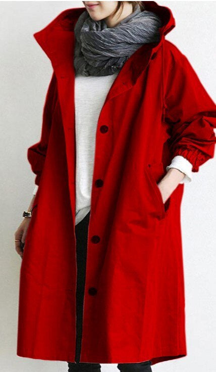 Trenchcoat Lange Stijl Vrouwen - StudioMarella