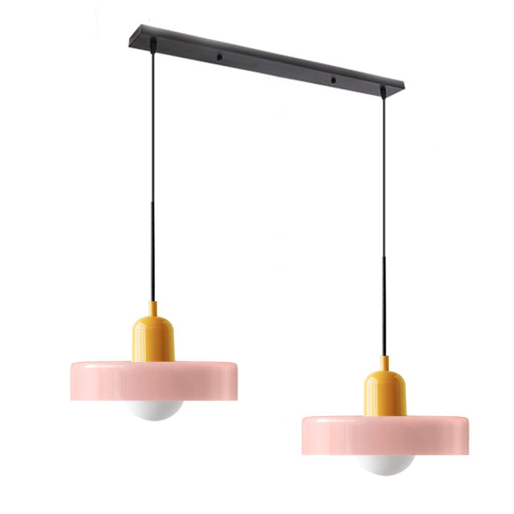 Luccon Dubbele Hanglamp Glas G9 35 cm Modern Eettafel Woonkamer Design Verlichting