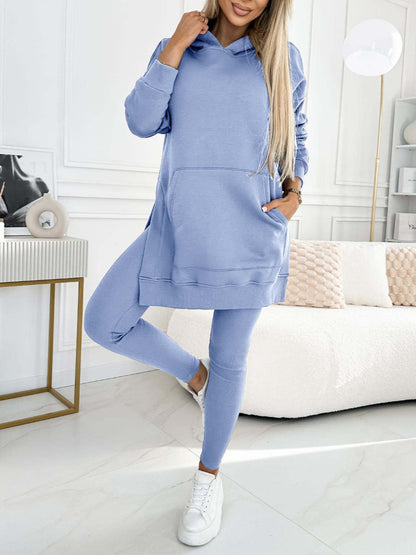 Dames Lounge Set - Zachte Hoodie en Joggingbroek