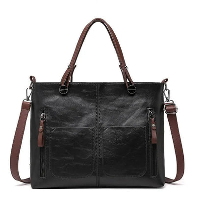 Lederen Schoudertas voor Dames Klassiek Design