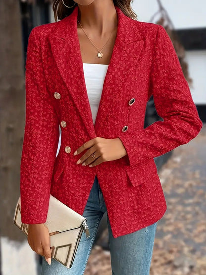 Dames Blazer Double Breasted Stijlvol Maatwerk Jassen
