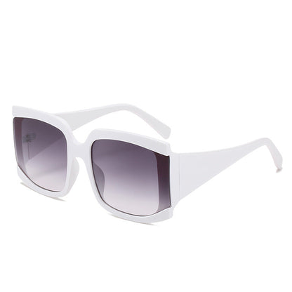 Dames Zonnebril Vierkant Groot Model Trendy Stijl